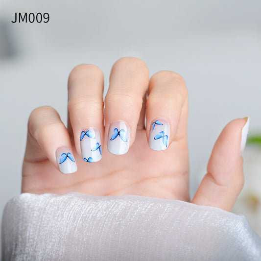 Semi-curing Gel Nail Sticker