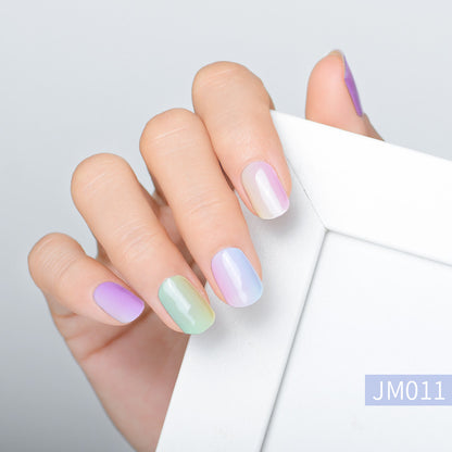 Semi-curing Gel Nail Sticker