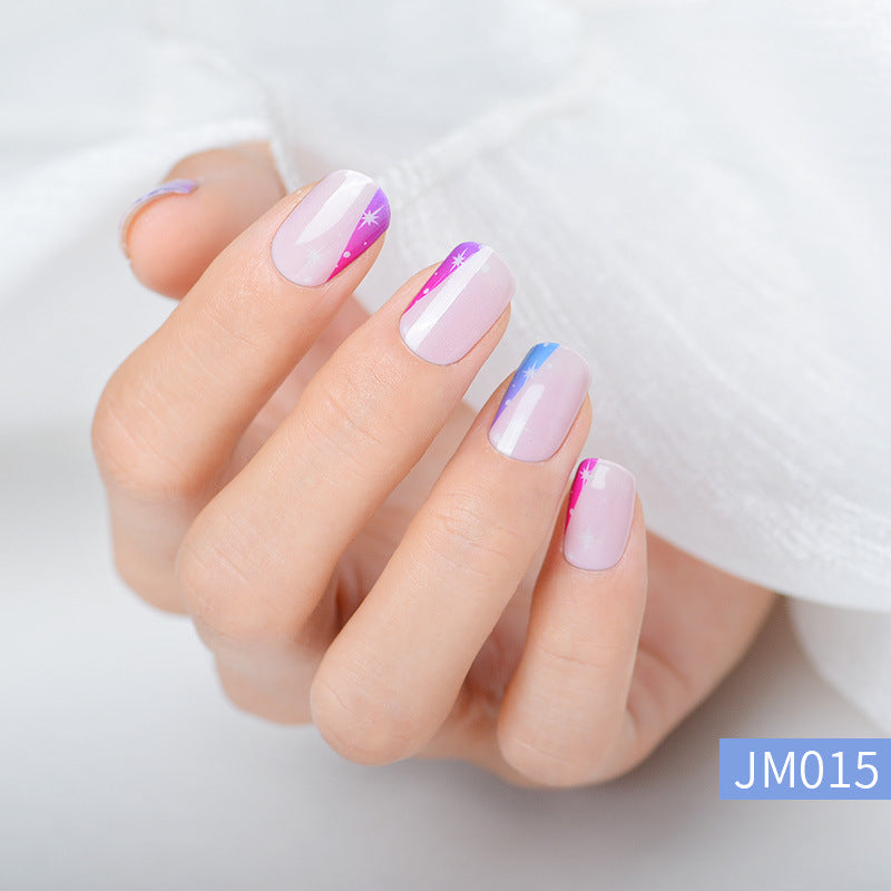 Semi-curing Gel Nail Sticker