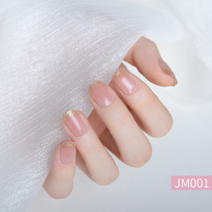 Semi-curing Gel Nail Sticker